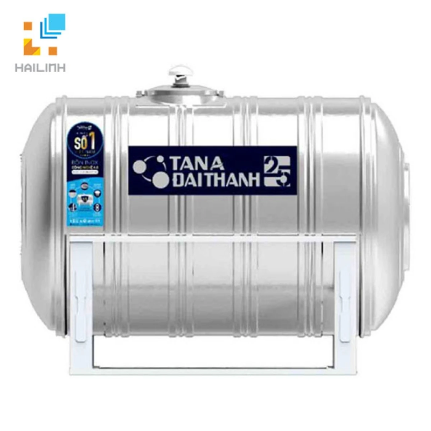 Bồn nước inox Tân Á Đại Thành 25 TAĐT25 1000N kiểu Ngang